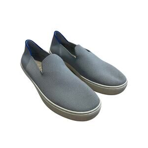 Rothy’s The Original Slip On Sneaker Flat Shoe Women’s Size 7 Gray Textile Knit